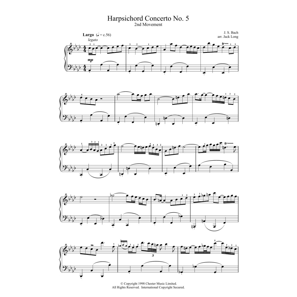 Harpsichord Concerto No. 5