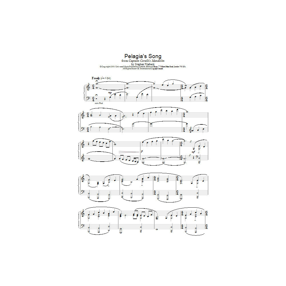 Pelagias Song