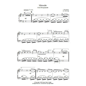 Minuetto from String Quartet