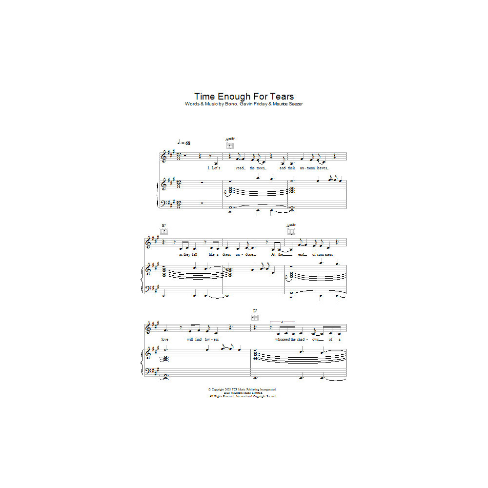 Time Enough For Tears