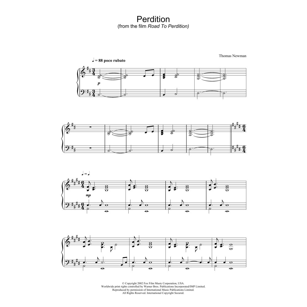 Perdition (from Road To Perdition)