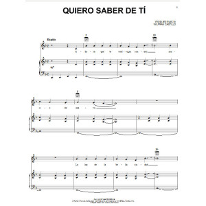 Quiero Saber De Ti