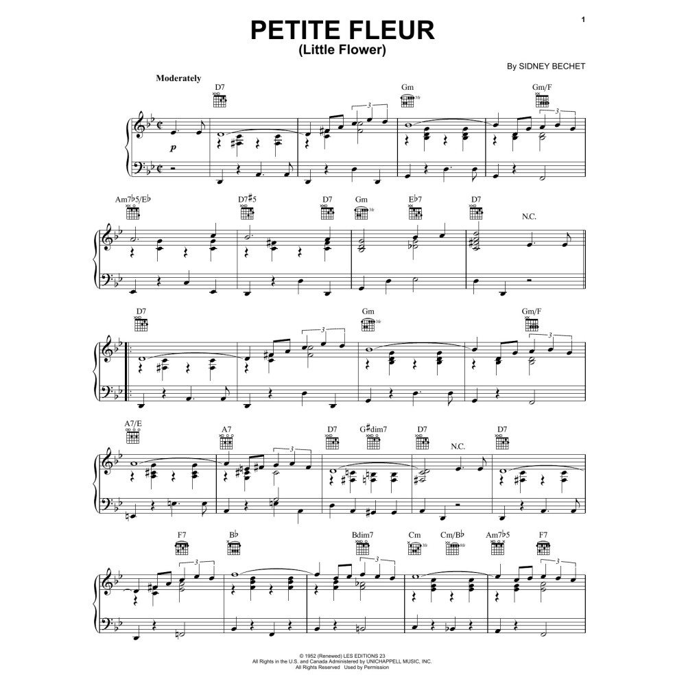 Petite Fleur (Little Flower)