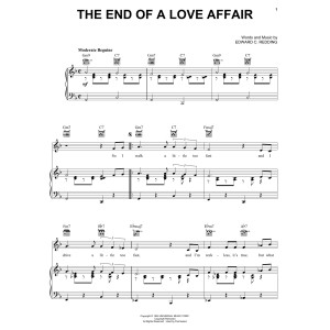 The End Of A Love Affair
