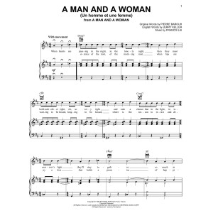 A Man And A Woman (Un Homme Et Une Femme)