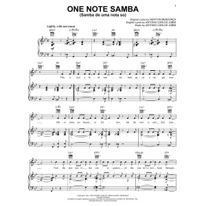 One Note Samba (Samba De Uma Nota So)