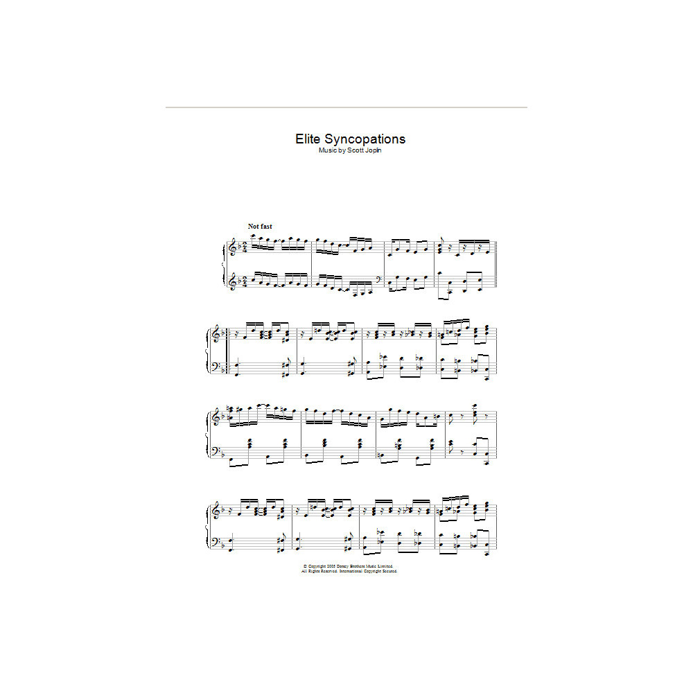 Elite Syncopations