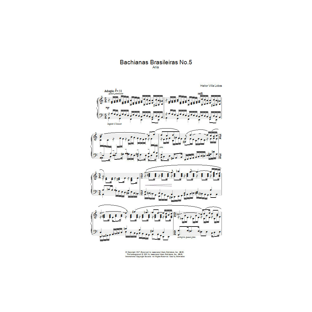 Bachianas Brasileiras No.5