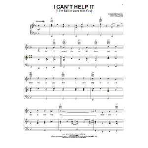 I Can't Help It (If I'm Still In Love With You)