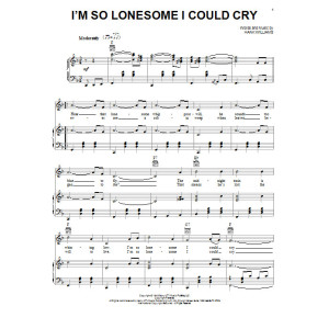 I'm So Lonesome I Could Cry