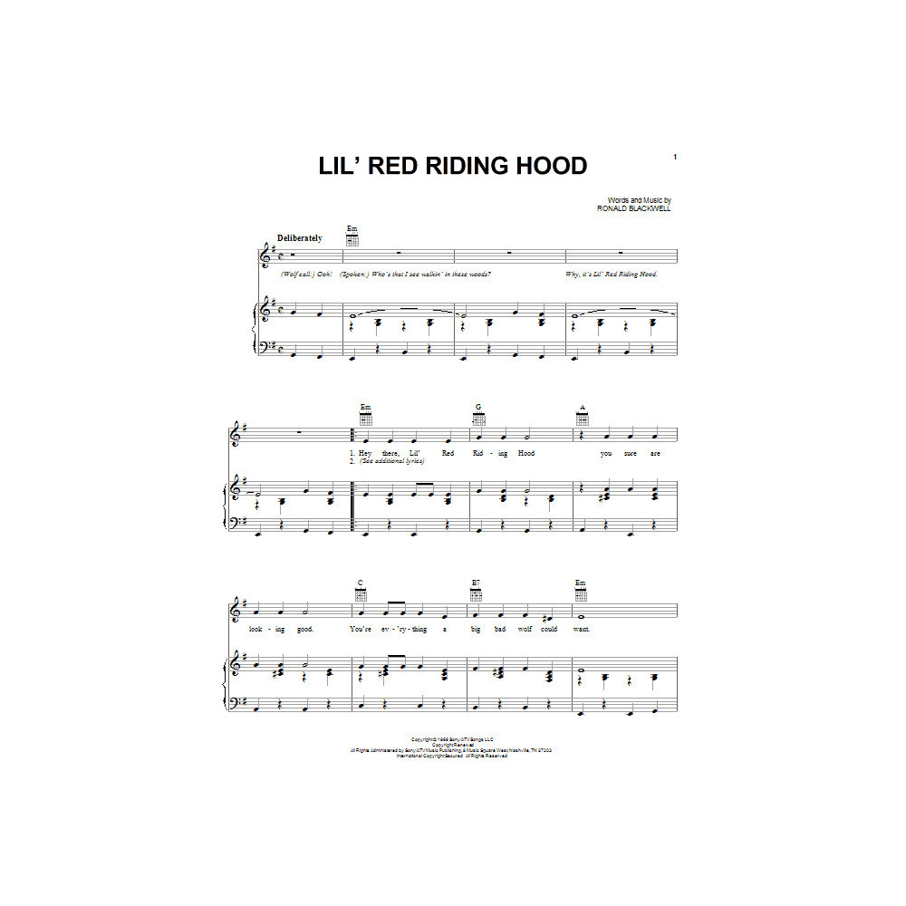 Lil' Red Riding Hood