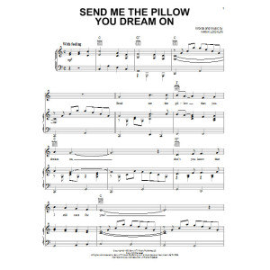 Send Me The Pillow You Dream On