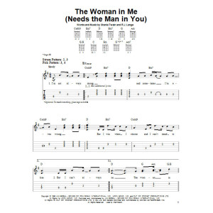 The Woman In Me (Needs The Man In You)
