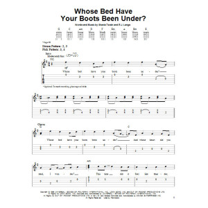 Whose Bed Have Your Boots Been Under?