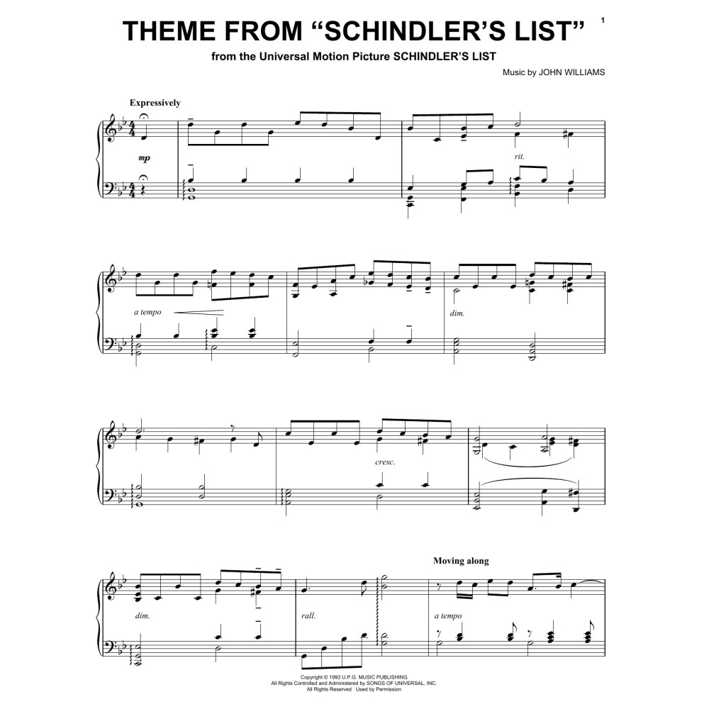 Theme from Schindler's List