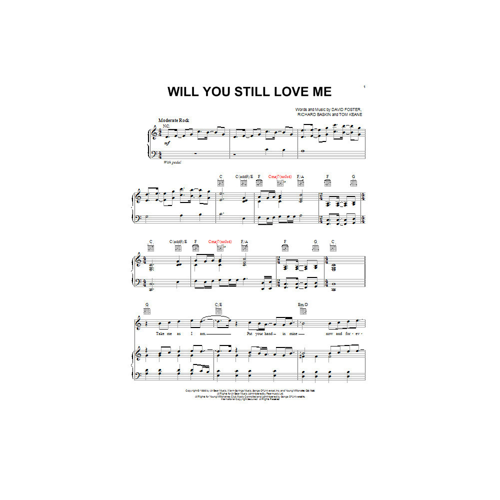 Will You Still Love Me