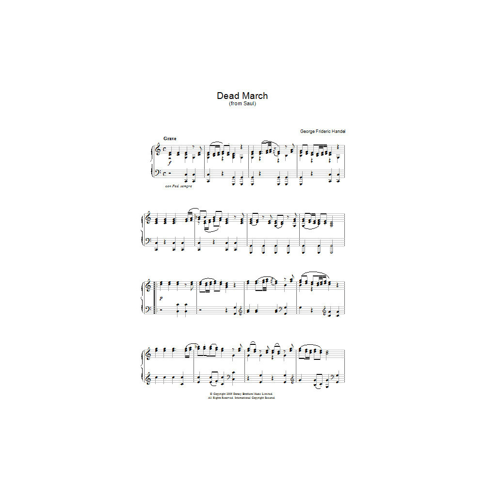 The Dead March (from 'Saul')