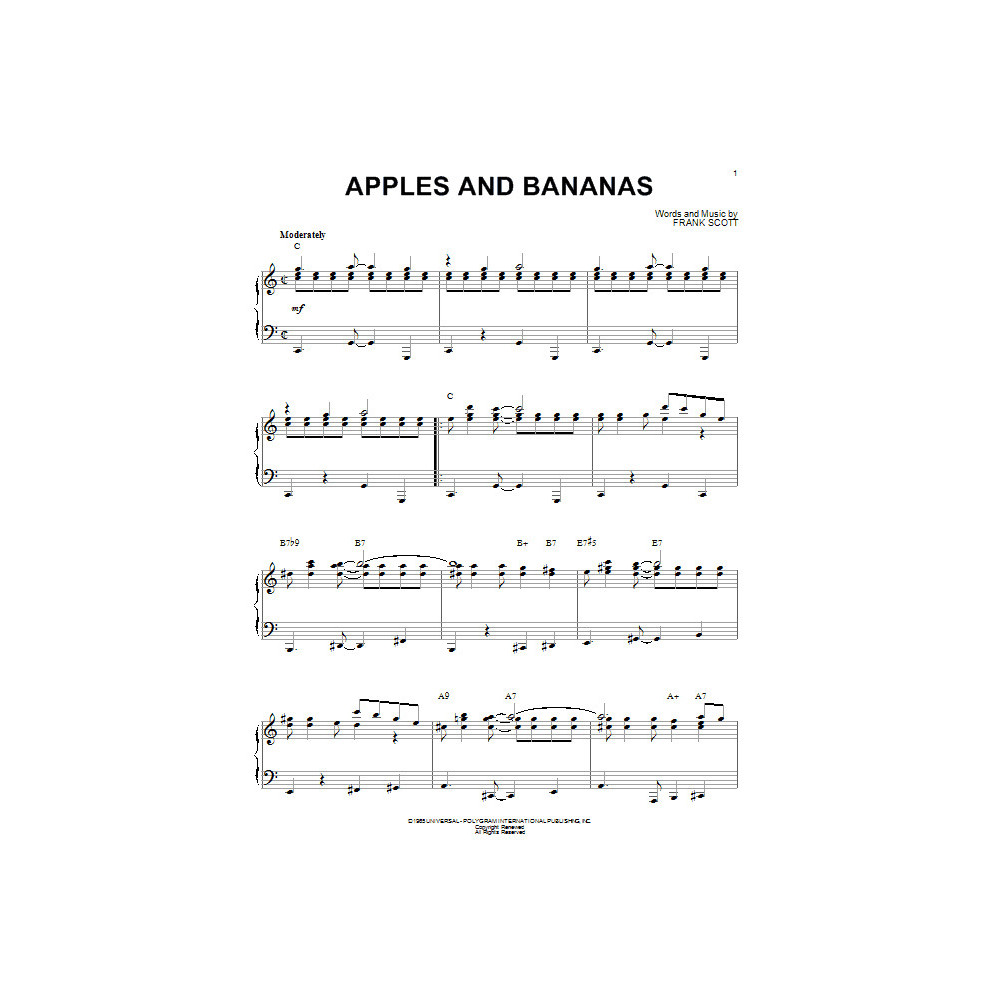 Apples And Bananas