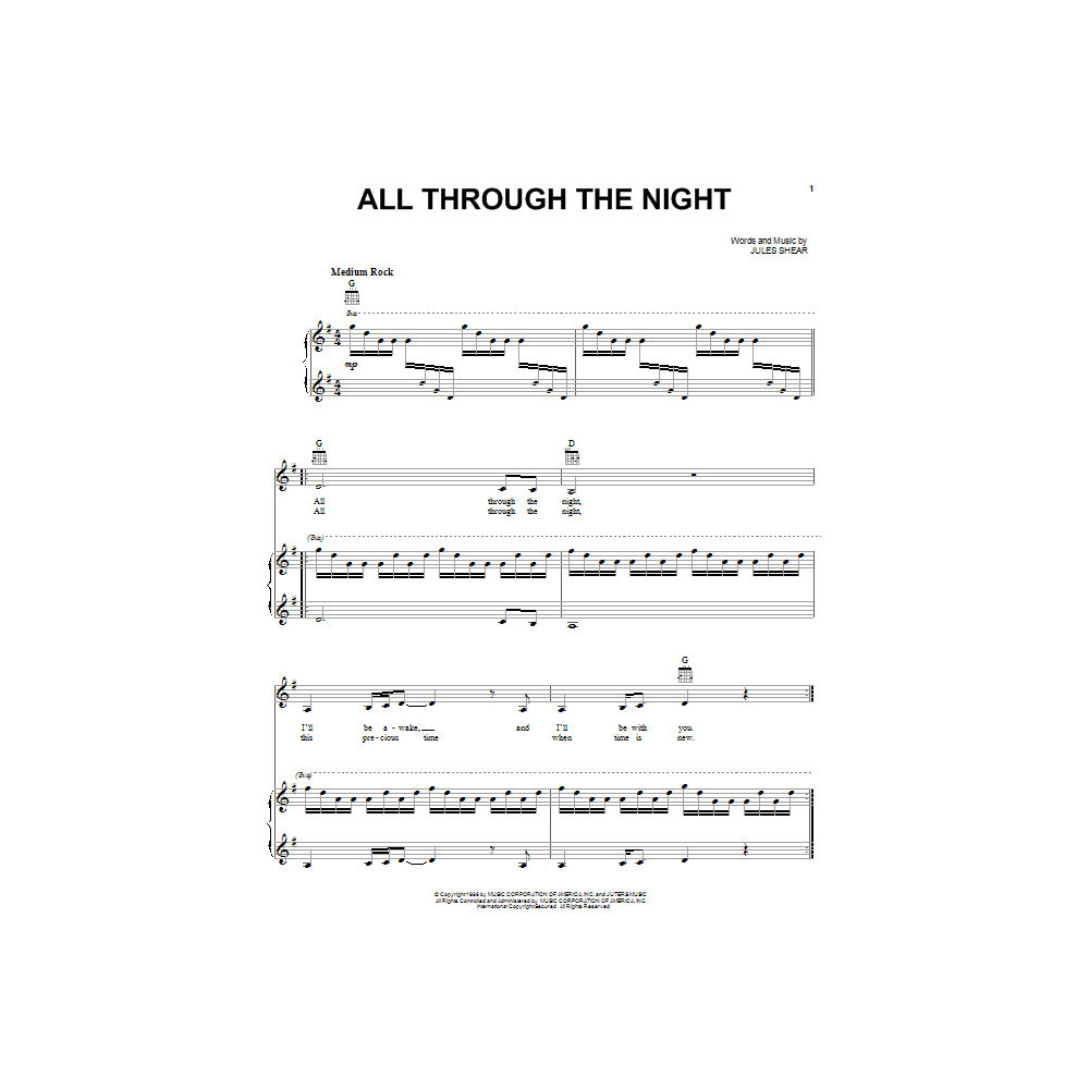 All Through The Night