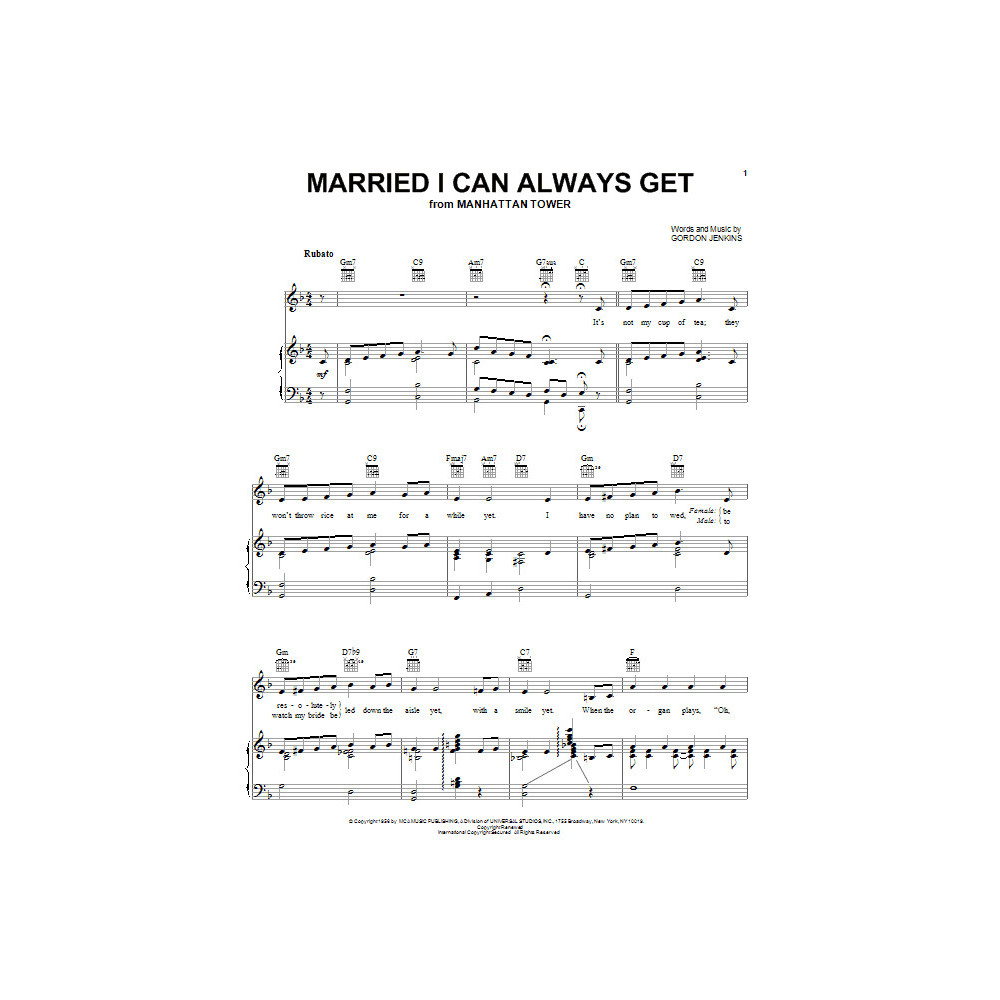 Married I Can Always Get
