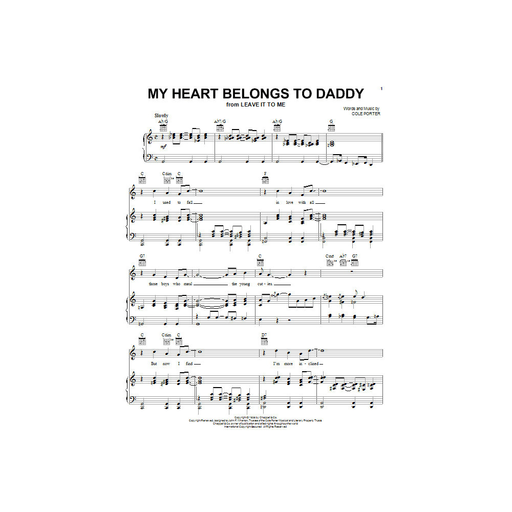 My Heart Belongs To Daddy