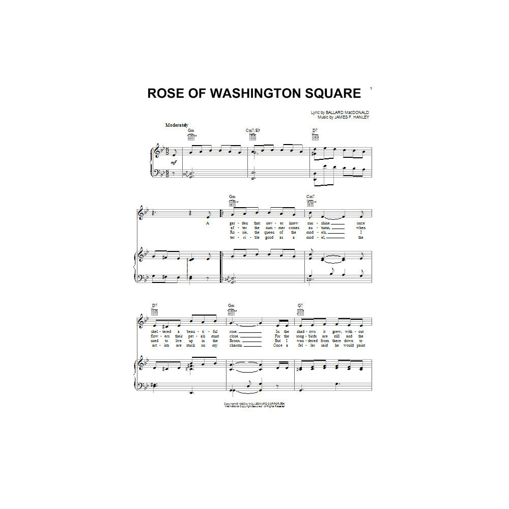 Rose Of Washington Square