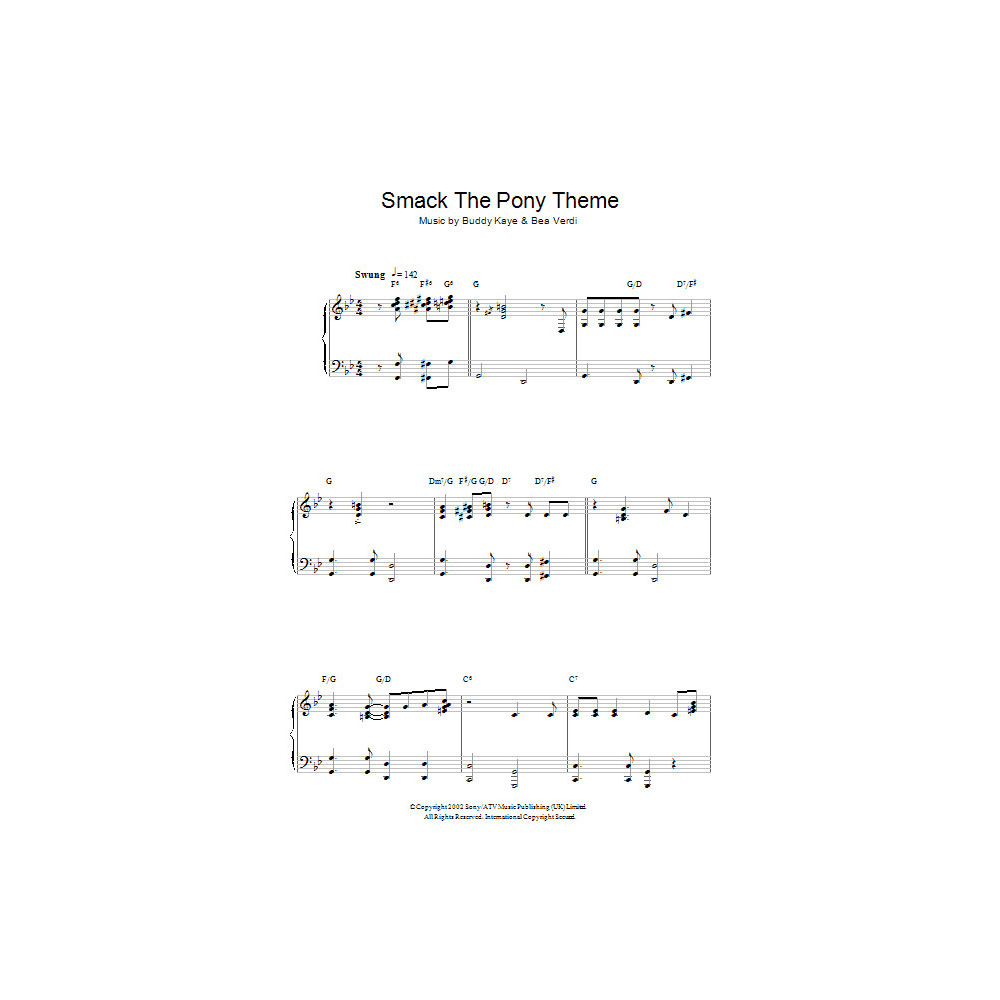 Smack The Pony Theme
