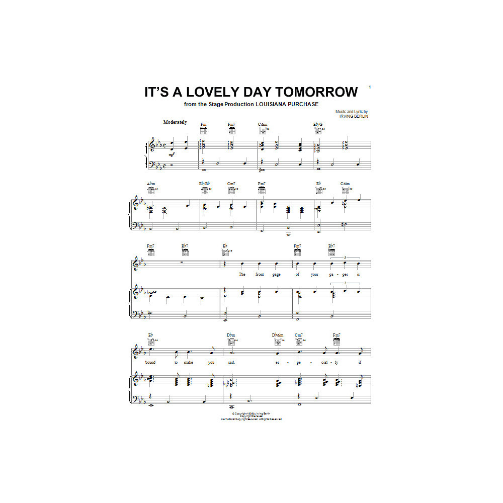 It's A Lovely Day Tomorrow