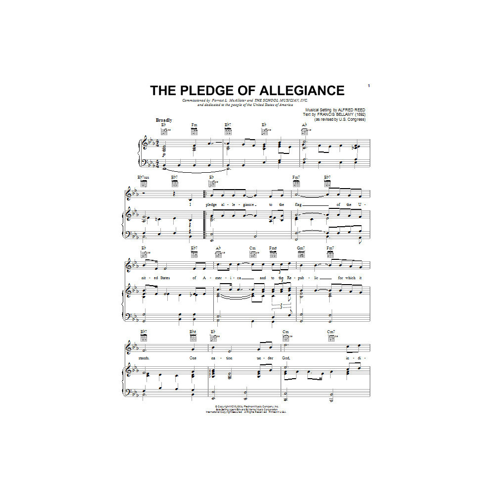 Pledge Of Allegiance, The (Reed A)