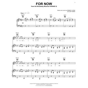 For Now (from Avenue Q)
