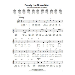 Frosty The Snow Man