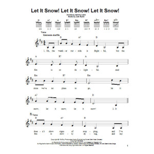 Let It Snow! Let It Snow! Let It Snow!