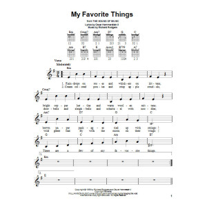 My Favorite Things (from The Sound of Music)