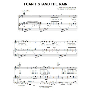 I Can't Stand The Rain