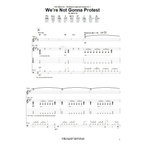 We're Not Gonna Protest