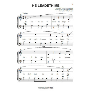 He Leadeth Me (arr. Phillip Keveren)