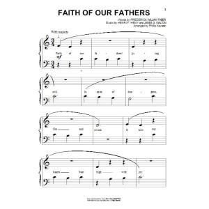 Faith Of Our Fathers (arr. Phillip Keveren)