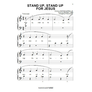 Stand Up, Stand Up For Jesus (arr. Phillip Keveren)