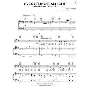 Everything's Alright (from Jesus Christ Superstar)