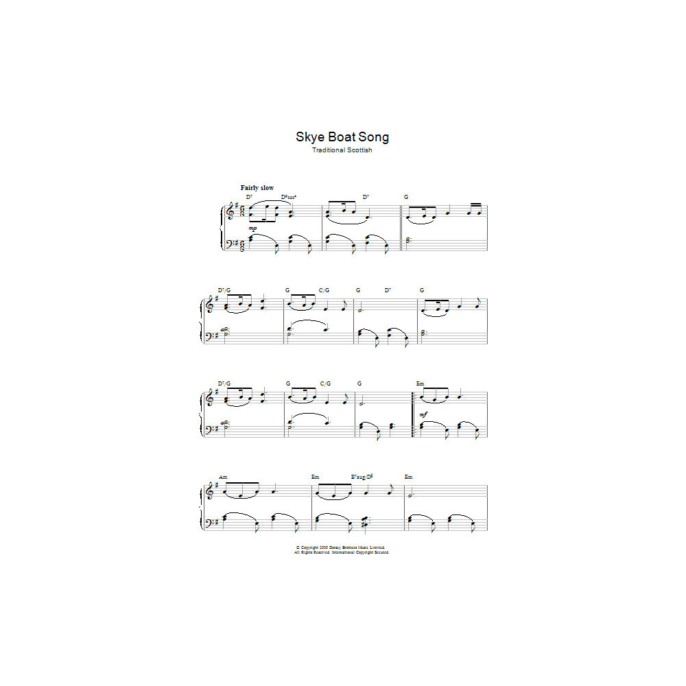 Skye Boat Song