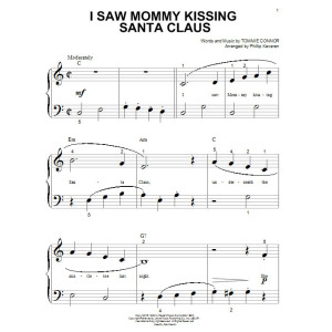 I Saw Mommy Kissing Santa Claus (arr. Phillip Keveren)