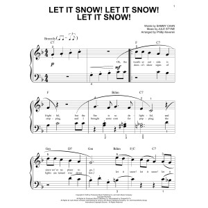 Let It Snow! Let It Snow! Let It Snow! (arr. Phillip Keveren)