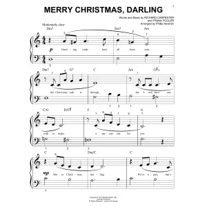 Merry Christmas, Darling (arr. Phillip Keveren)