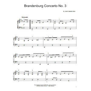 Brandenburg Concerto No. 3 (First Movement Theme)