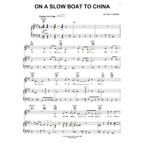 On A Slow Boat To China