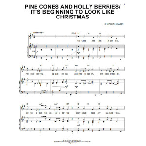 Pine Cones And Holly Berries/It's Beginning To Look Like Christmas