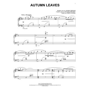 Autumn Leaves (arr. Phillip Keveren)