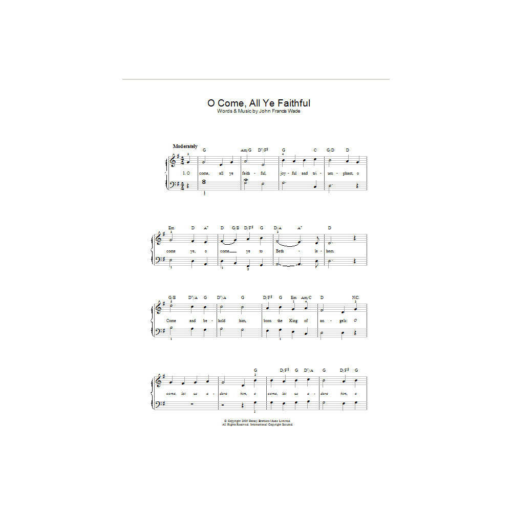 O Come, All Ye Faithful (Adeste Fideles)