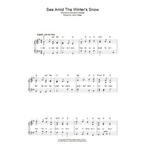 See Amid The Winter's Snow
