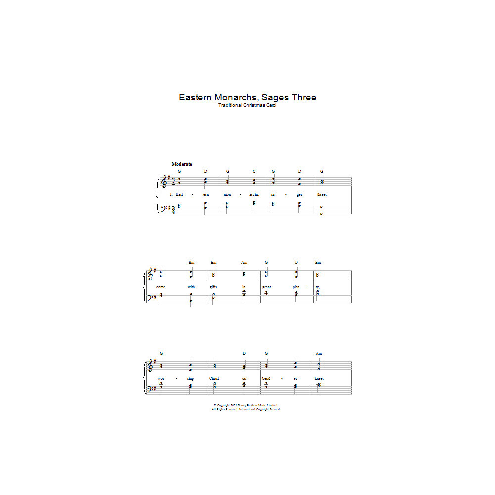 Eastern Monarchs, Sages Three